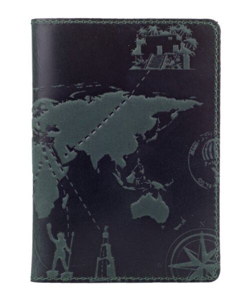 Обложка для паспорта из кожи HiArt PC-01 Shabby Alga 7 wonders of the world Зелёный
Обложка для паспорта из кожи HiArt PC-01 Shabby Alga 7 wonders of the world Зелёный