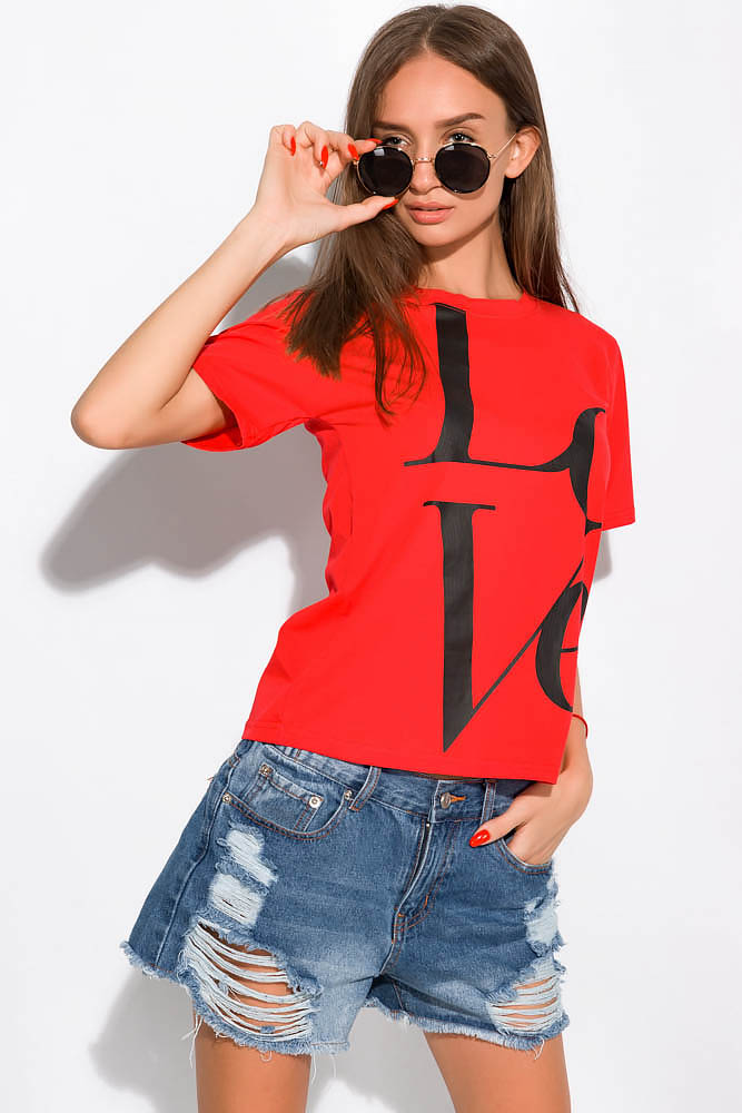 Футболка с принтом Time of Style 120PAML028 / Алый/принт, Футболка с принтом Time of Style 120PAML028 M/L Алый/принт
Футболка с принтом Time of Style 120PAML028 / Алый/принт, Футболка с принтом Time of Style 120PAML028 M/L Алый/принт