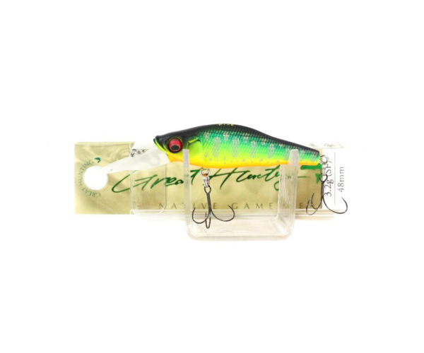 Воблер Megabass GREAT HUNTING 48 DIVE (SF) col. PA-MARK MAT TIGER (арт.1234909933250)
Воблер Megabass GREAT HUNTING 48 DIVE (SF) col. PA-MARK MAT TIGER (арт.1234909933250)