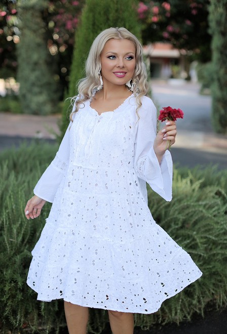 Пляжная туника с вышивкой прошва Fresh Cotton 617 F-1c () Белый, Пляжная туника с вышивкой прошва Fresh Cotton 617 F-1c 42(S) Белый
Пляжная туника с вышивкой прошва Fresh Cotton 617 F-1c () Белый, Пляжная туника с вышивкой прошва Fresh Cotton 617 F-1c 42(S) Белый