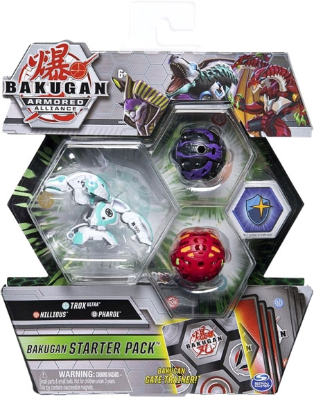 Игровой набор Spin Master Bakugan Armored Alliance из трех бакуганов Трокс Хаос (SM64424-19) (778988550441)
Игровой набор Spin Master Bakugan Armored Alliance из трех бакуганов Трокс Хаос (SM64424-19) (778988550441)