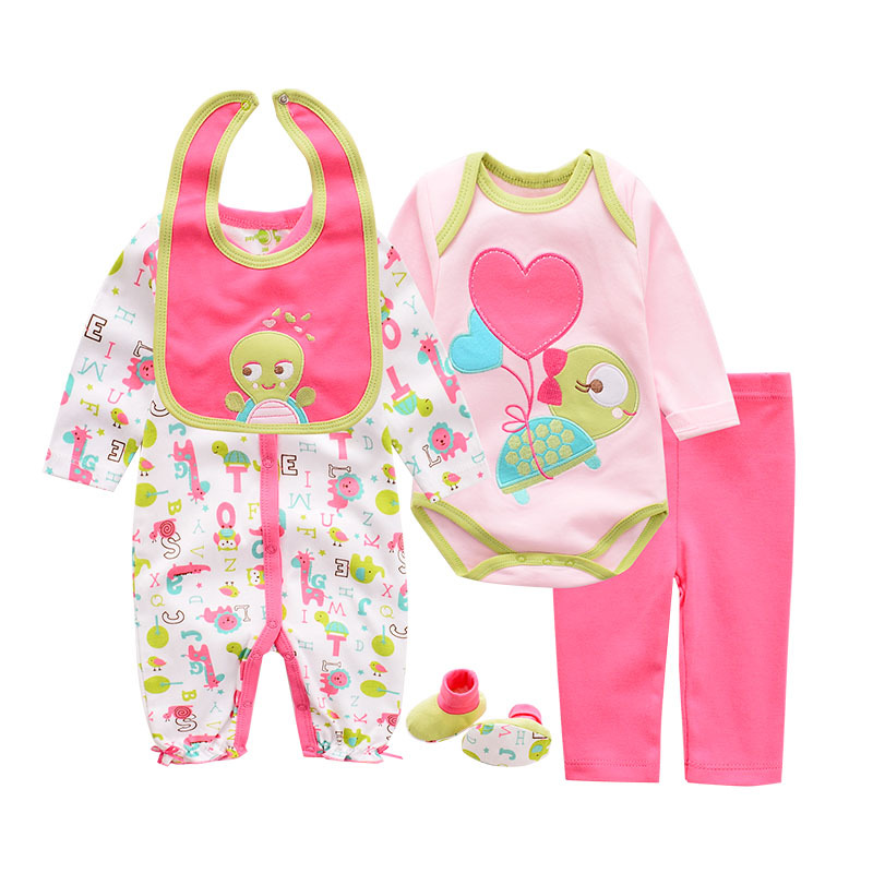 Набор для девочки 5 в 1 Влюбленная черепаха Payifang (80 / 12 мес) Розовый
Набор для девочки 5 в 1 Влюбленная черепаха Payifang (80 / 12 мес) Розовый