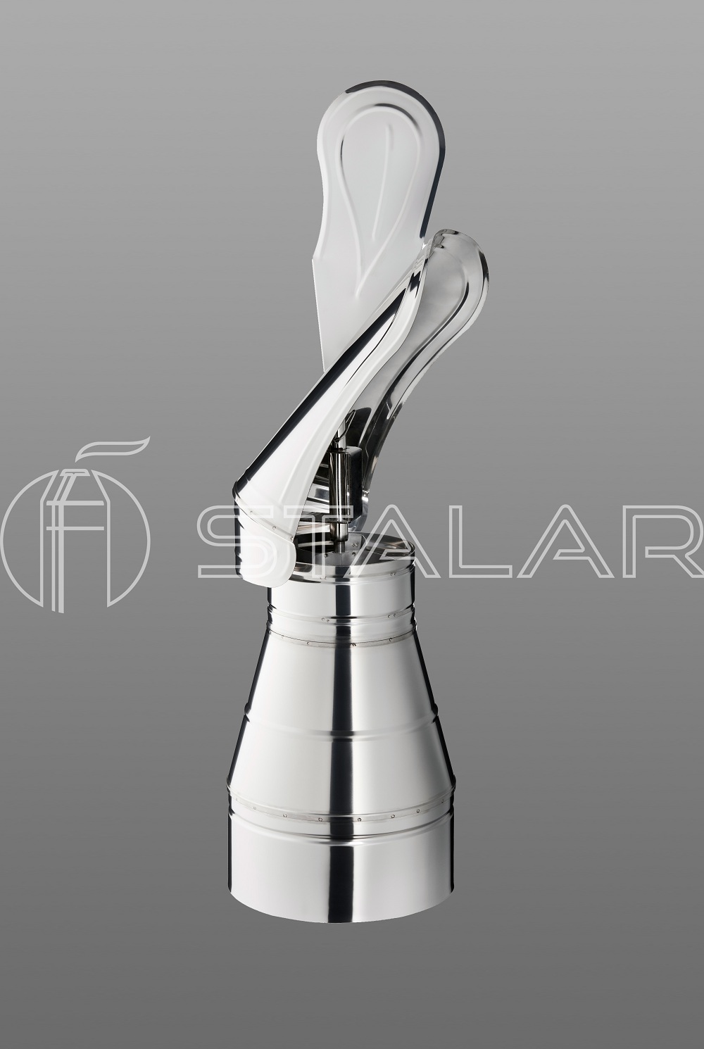 Флюгер двустенный STALAR Standert thermo AISI 304 диаметр Ø150/220 толщина 0,5 мм
Флюгер двустенный STALAR Standert thermo AISI 304 диаметр Ø150/220 толщина 0,5 мм