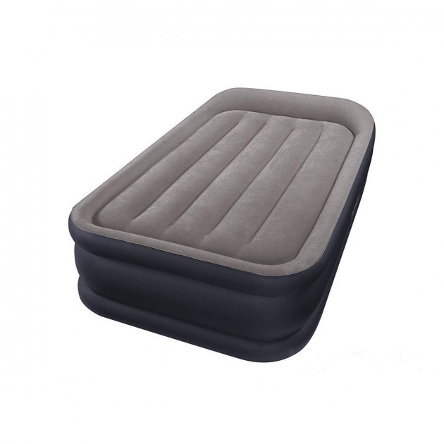 Односпальная надувная кровать Intex 64132 Deluxe Pillow Rest Raised Bed (99 x 191 x 42 см), черная, со встроенным электронасосом и сумкой для хранения
Односпальная надувная кровать Intex 64132 Deluxe Pillow Rest Raised Bed (99 x 191 x 42 см), черная, со встроенным электронасосом и сумкой для хранения