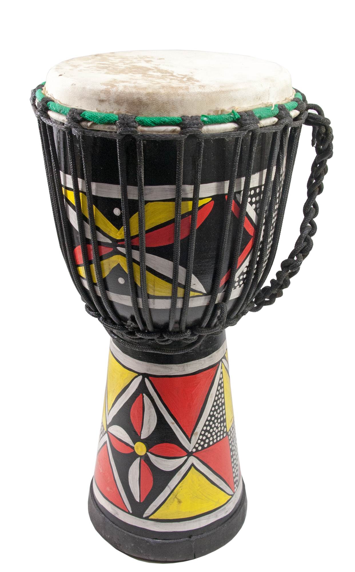Барабан Джембе Расписной Дерево С Кожей (40Х20Х20 См) 30603 
Барабан Джембе Расписной Дерево С Кожей (40Х20Х20 См) 30603