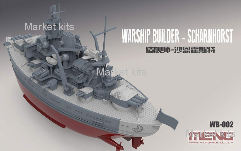 Военный корабль - Шарнхорст (мультипликационное моделирование) Meng (MENG-WB002)
Военный корабль - Шарнхорст (мультипликационное моделирование) Meng (MENG-WB002)