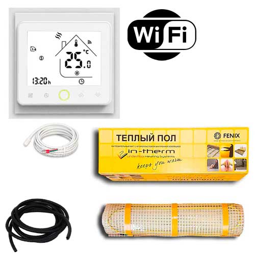 Теплый пол двухжильный нагревательный мат IN-Term 200 + программируемый WiFi терморегулятор PWT-002 13.9 м.кв - 2790Вт
Теплый пол двухжильный нагревательный мат IN-Term 200 + программируемый WiFi терморегулятор PWT-002 13.9 м.кв - 2790Вт