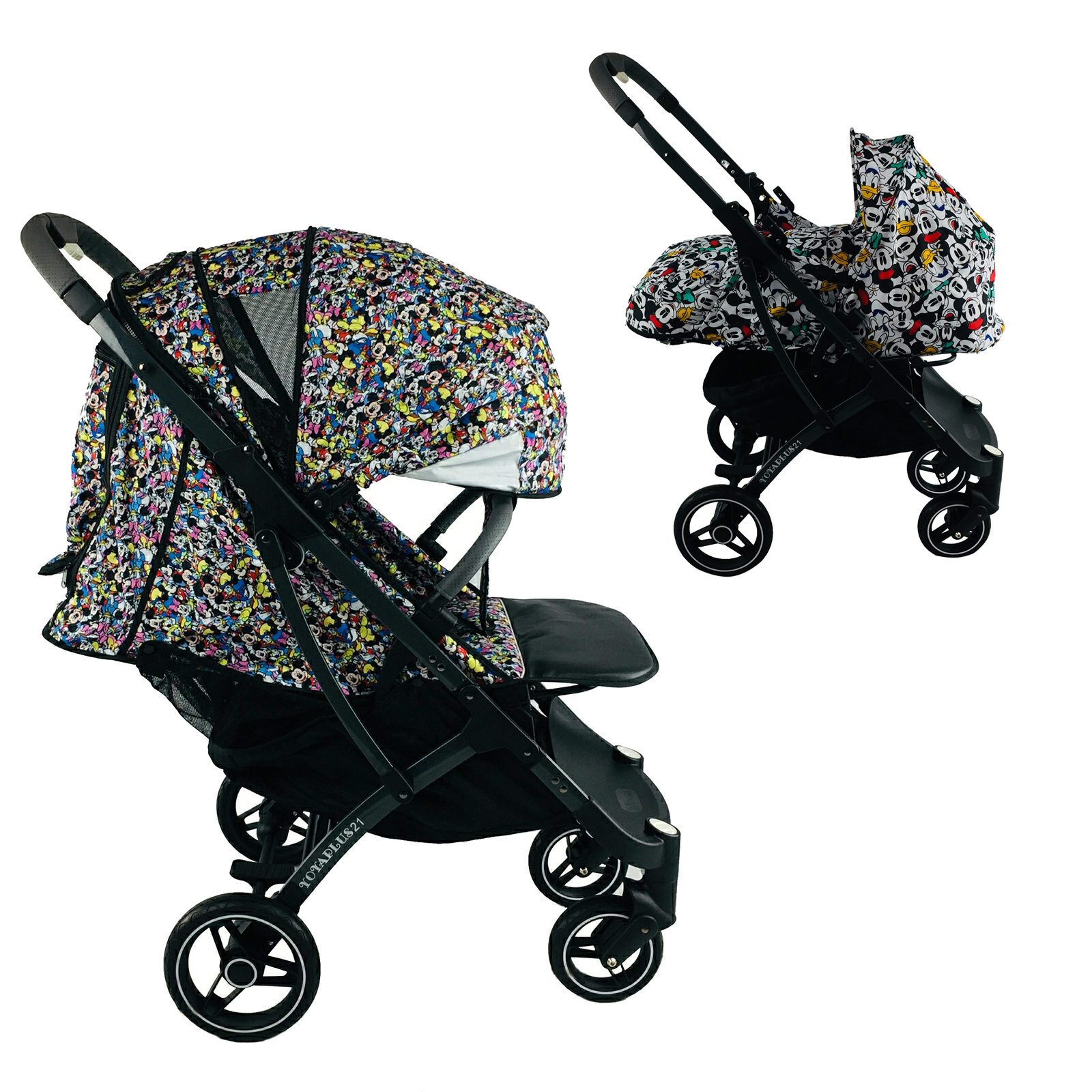 Коляска Yoya Plus Pro-21 2в1 на молнии с Большим дождевиком и Матрасиком мягким Disney mix с люлькой дисней
Коляска Yoya Plus Pro-21 2в1 на молнии с Большим дождевиком и Матрасиком мягким Disney mix с люлькой дисней