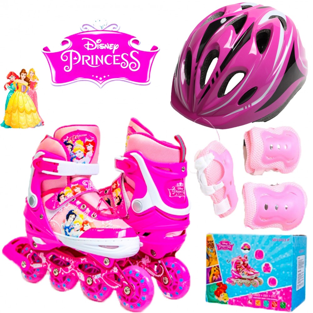 Ролики Комплект роликов Disney Princess8 34-38 Все колеса светятся Защита + Шлем с регулировкой и маячком
Ролики Комплект роликов Disney Princess8 34-38 Все колеса светятся Защита + Шлем с регулировкой и маячком