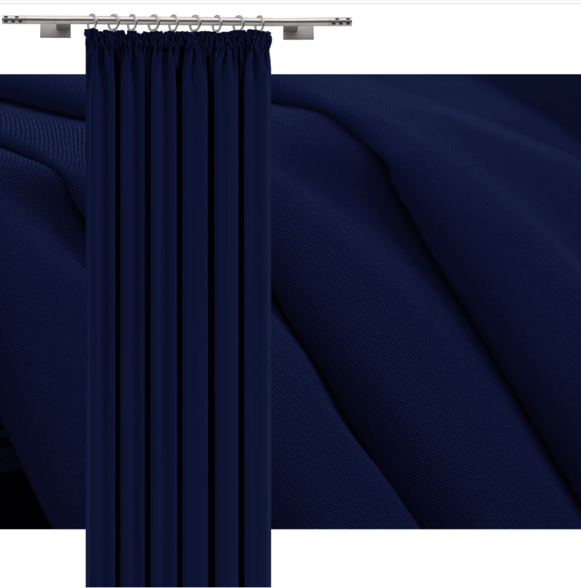Штора Vipro Group Decora 140 х 250 см на тесьме (404-69) темно-синяя
Штора Vipro Group Decora 140 х 250 см на тесьме (404-69) темно-синяя