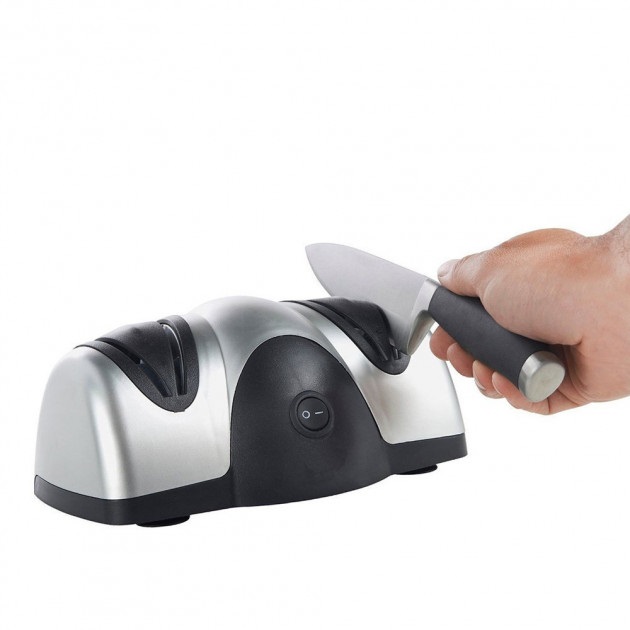 Точилка Большая двойная электроточилка для кухонных ножей KNIFE SHARPENER, точилка для ножей и ножниц. эргономичная и проста в использовании
Точилка Большая двойная электроточилка для кухонных ножей KNIFE SHARPENER, точилка для ножей и ножниц. эргономичная и проста в использовании