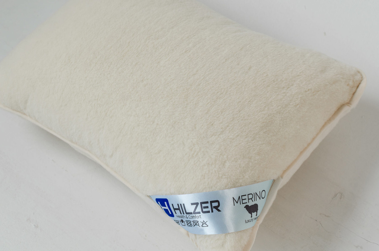 Подушка из шерсти мериносов HILZER антиаллергенная натуральная комфортная MERINO белая 40х40
Подушка из шерсти мериносов HILZER антиаллергенная натуральная комфортная MERINO белая 40х40