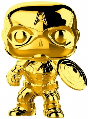 Коллекционная фигурка Funko POP! Marvel Studios 10: Captain America (Gold Chrome)
Коллекционная фигурка Funko POP! Marvel Studios 10: Captain America (Gold Chrome)
