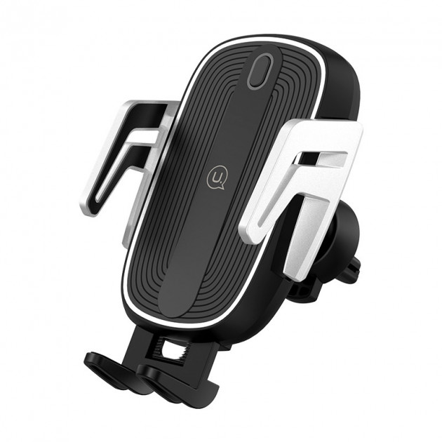 Держатель для телефона с беспроводной зарядкой Usams US-CD100 Automatic Touch Induction (Air Vent) Black-Silver
Держатель для телефона с беспроводной зарядкой Usams US-CD100 Automatic Touch Induction (Air Vent) Black-Silver