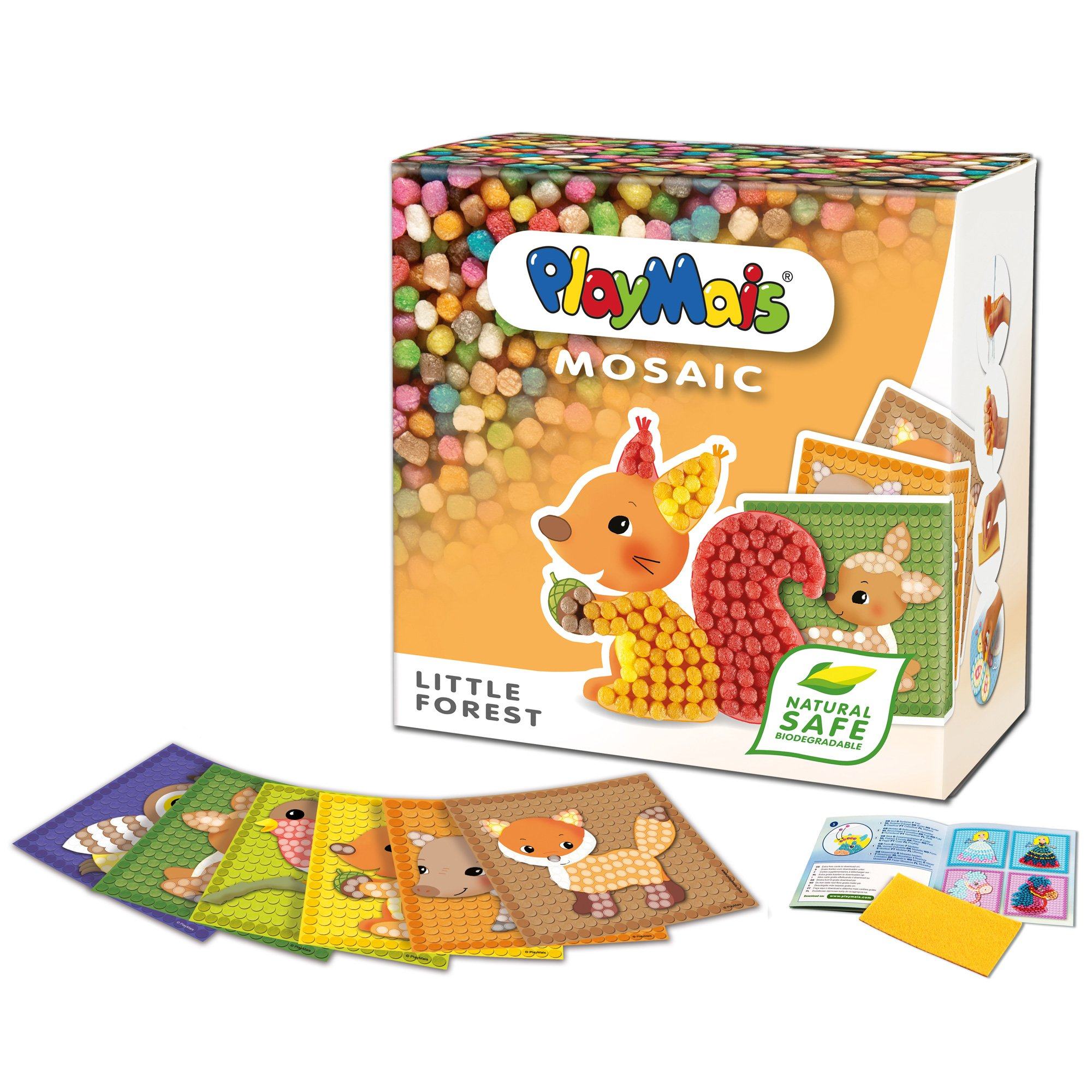 Мягкий кукурузный конструктор "Лесные друзья" Play Mais Mosaic (2300 деталей)
Мягкий кукурузный конструктор "Лесные друзья" Play Mais Mosaic (2300 деталей)