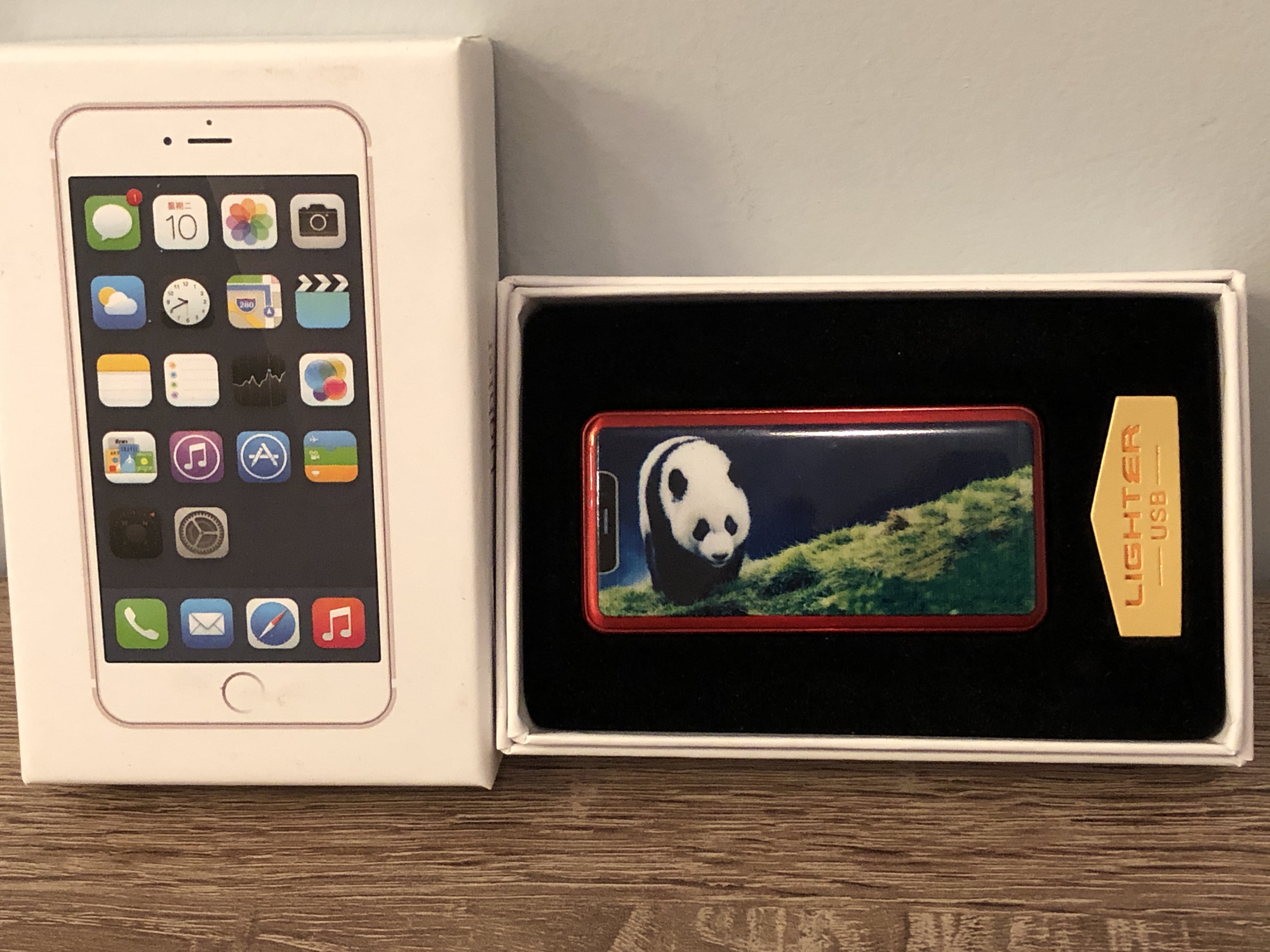 Зажигалка Аккумуляторная импульсная электро USB Lighter Panda в подарочной коробке Red
Зажигалка Аккумуляторная импульсная электро USB Lighter Panda в подарочной коробке Red