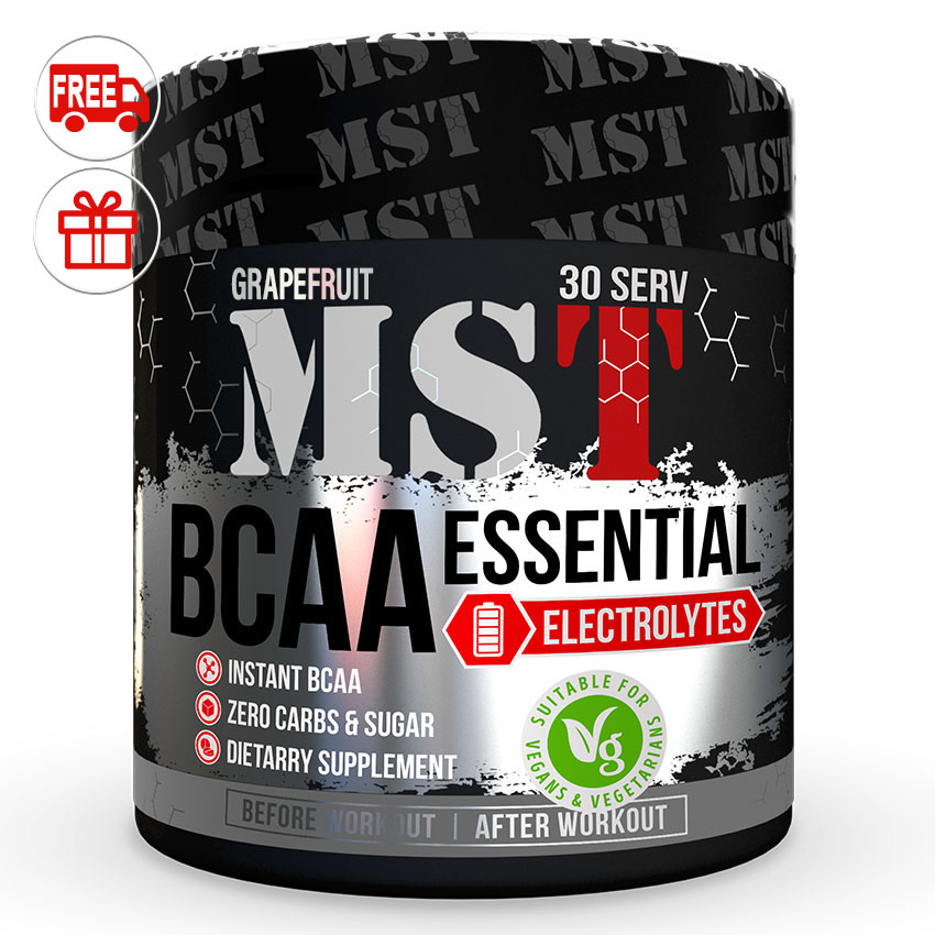 Аминокислоты MST Nutrition BCAA Essential with Electrolytes 240 грамм Грейпфрут
Аминокислоты MST Nutrition BCAA Essential with Electrolytes 240 грамм Грейпфрут
