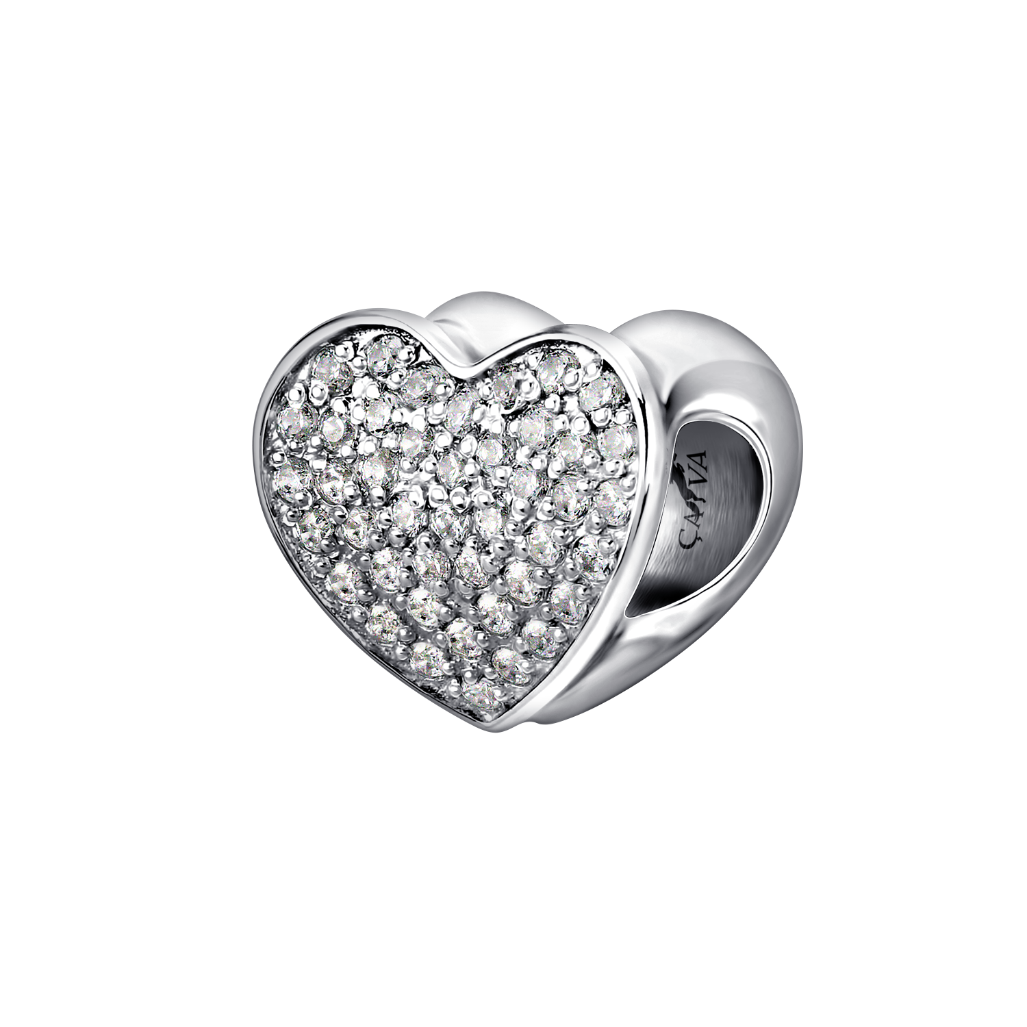 Срібний шарм "натяк" small cava.cool
Срібний шарм "натяк" small cava.cool