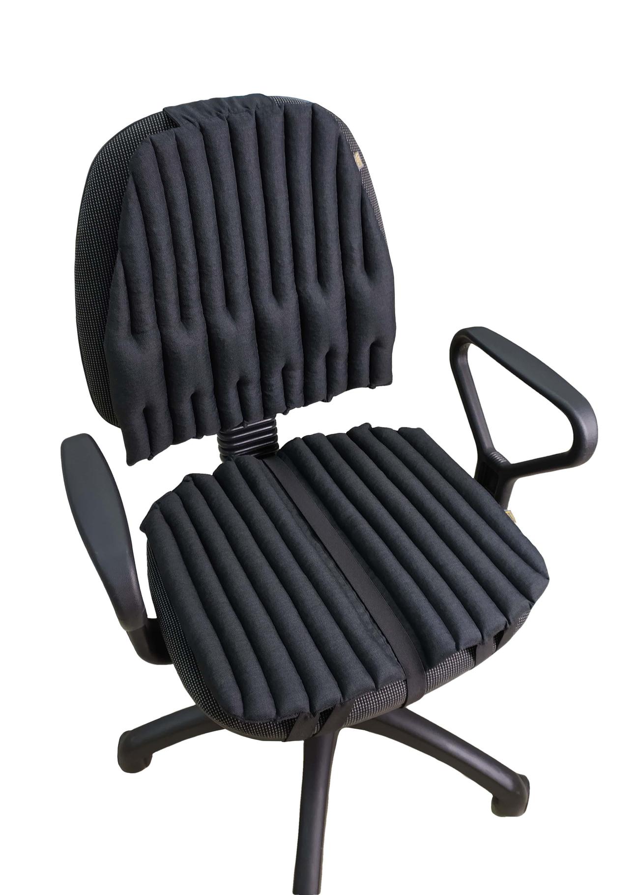 Ортопедические подушки EKKO SEAT на офисное кресло. Комплект. Черный. OF-12Gback14forback42
Ортопедические подушки EKKO SEAT на офисное кресло. Комплект. Черный. OF-12Gback14forback42