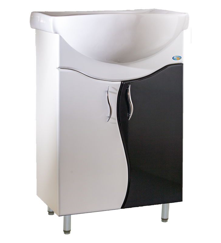 Тумба с умывальником АкваСан S56-2 Черно-белая
Тумба с умывальником АкваСан S56-2 Черно-белая