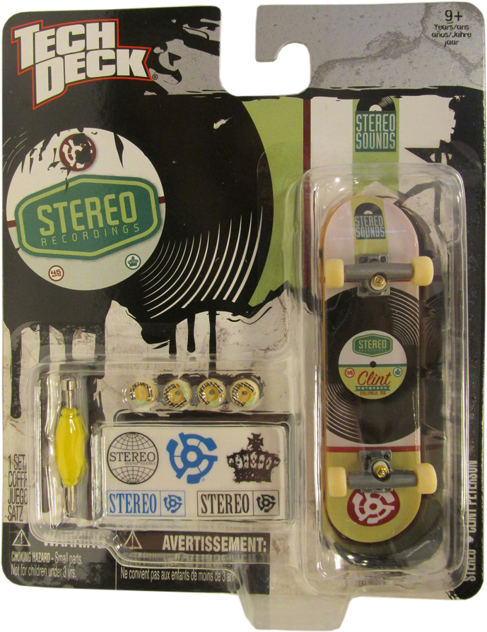 Фингерборд Tech Deck STEREO Clint Peterson (13600-6013037(M100)-TD019) (778999000386)
Фингерборд Tech Deck STEREO Clint Peterson (13600-6013037(M100)-TD019) (778999000386)
