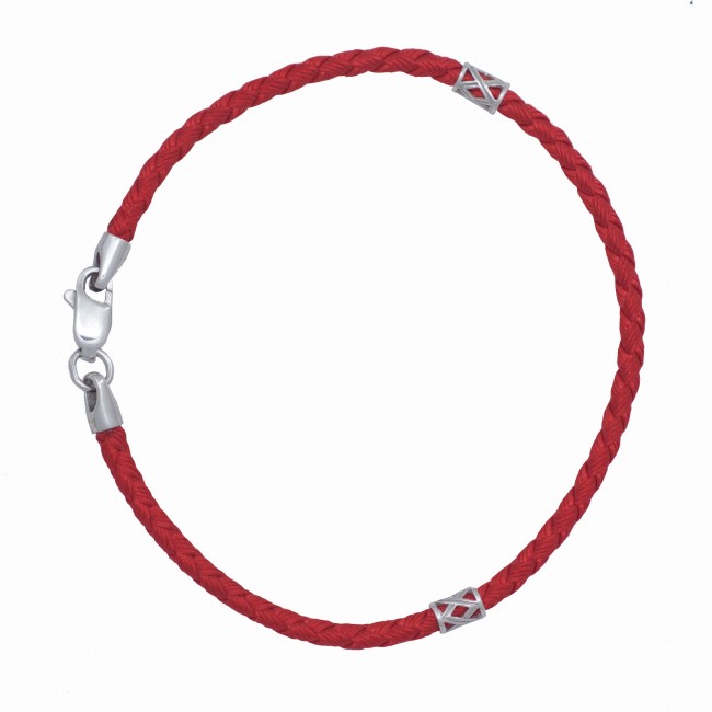 Шнурок на руку с серебряными вставками Jewel-case Красный плетеный шелк 4022-kr 19.0
Шнурок на руку с серебряными вставками Jewel-case Красный плетеный шелк 4022-kr 19.0