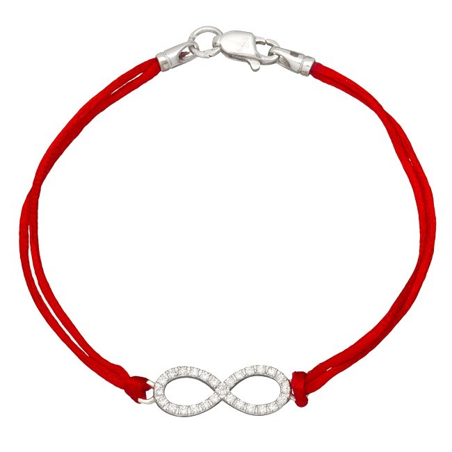 Браслет Jewel-case Красный шелковый с серебряной вставкой Бесконечность Маленькая с камнями 4002-kr 21.0
Браслет Jewel-case Красный шелковый с серебряной вставкой Бесконечность Маленькая с камнями 4002-kr 21.0