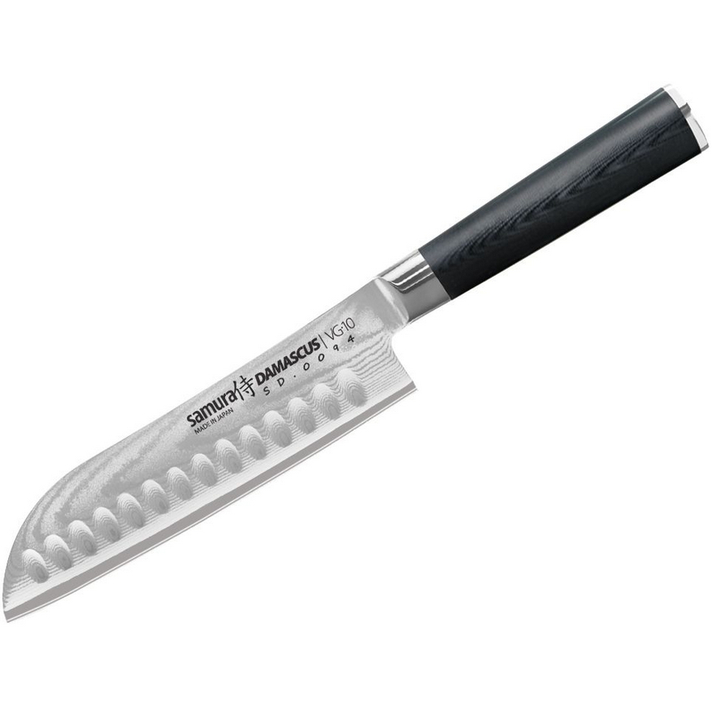 Кухонный нож Samura Damascus Сантоку с желобчатой линией лезвия 180 мм Черный (SD-0094)
Кухонный нож Samura Damascus Сантоку с желобчатой линией лезвия 180 мм Черный (SD-0094)