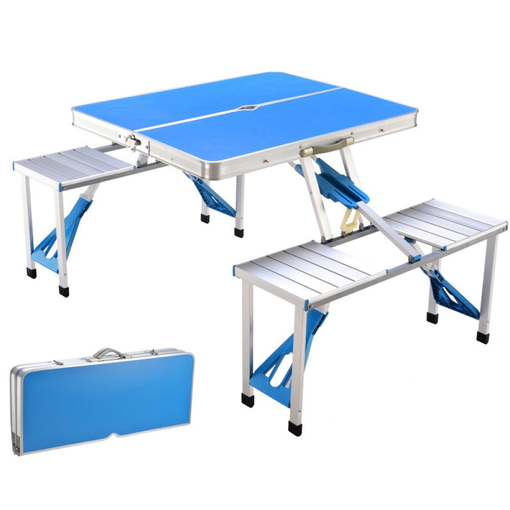 Стол для пикника Folding Table Трансформер алюминиевый с 4 стулами в чемодане Синий
Стол для пикника Folding Table Трансформер алюминиевый с 4 стулами в чемодане Синий