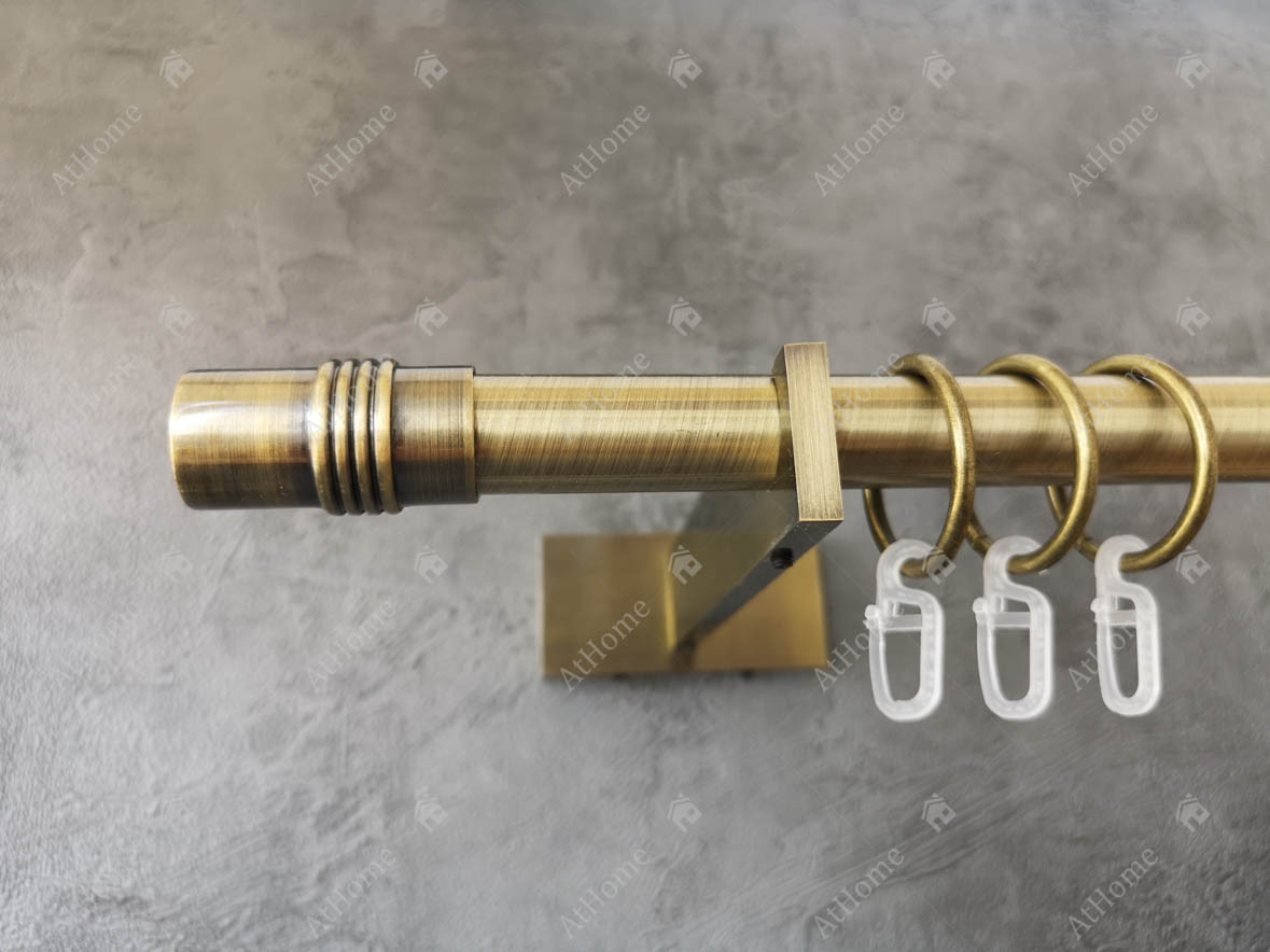 Карниз Quadrum Цилиндр 200 см одинарный Slim Антик 19 мм гладкая (кольца с крючками)
Карниз Quadrum Цилиндр 200 см одинарный Slim Антик 19 мм гладкая (кольца с крючками)