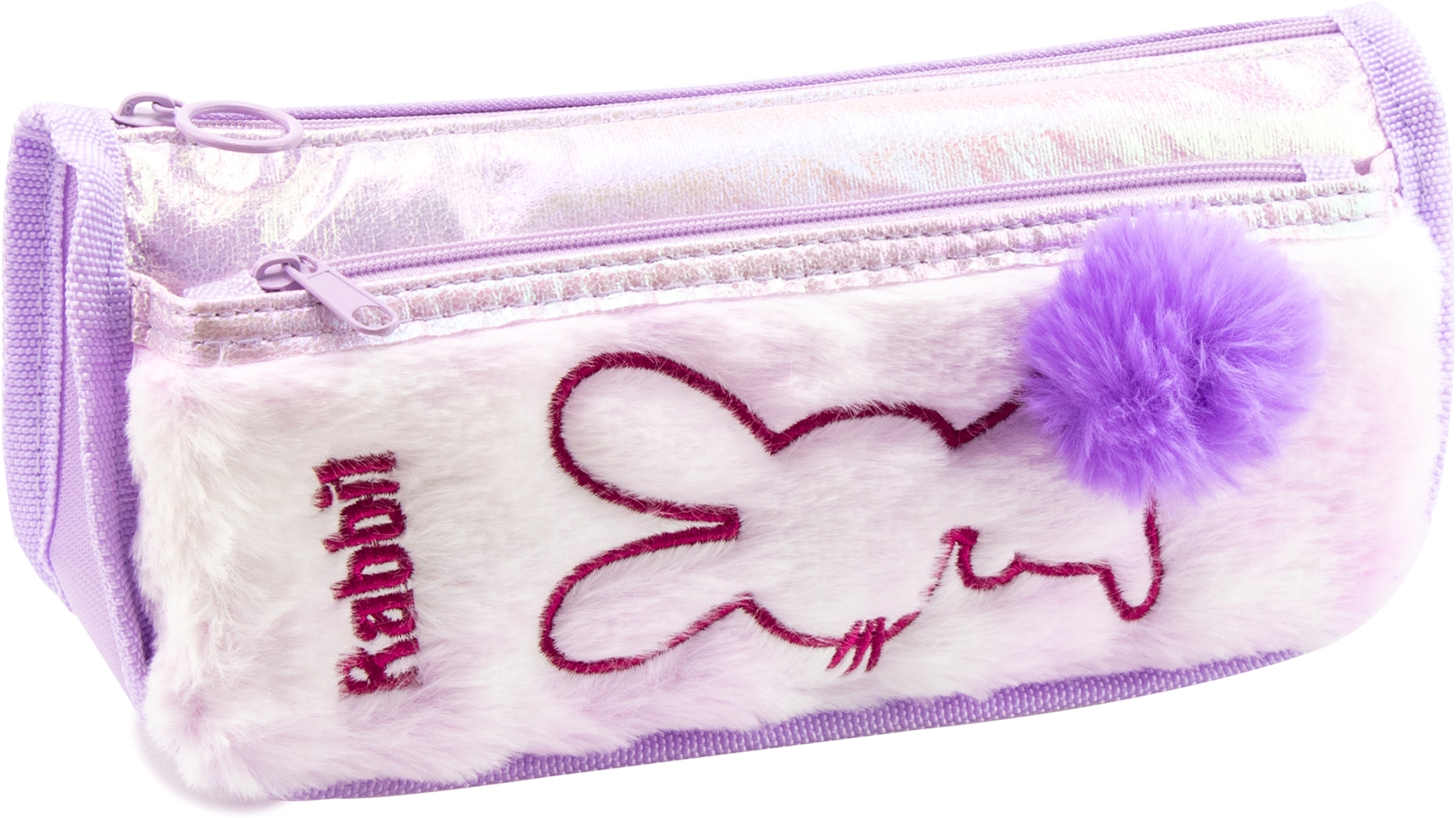 Пенал пушистый с аппликацией и помпоном Cool For School 2 отделения Фиолетовый (6545-purple)
Пенал пушистый с аппликацией и помпоном Cool For School 2 отделения Фиолетовый (6545-purple)