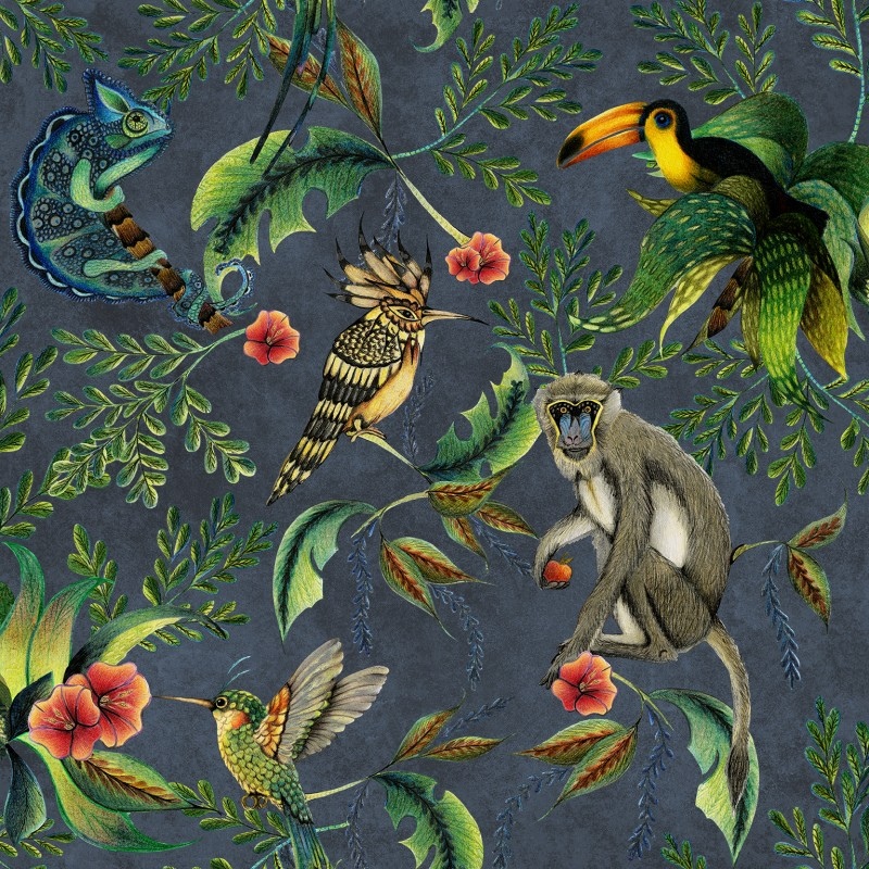 Бумажные обои (Экологическичистые обои) Decoprint Ecodeco Essentials EE22535 синий растительный (природа)
Бумажные обои (Экологическичистые обои) Decoprint Ecodeco Essentials EE22535 синий растительный (природа)