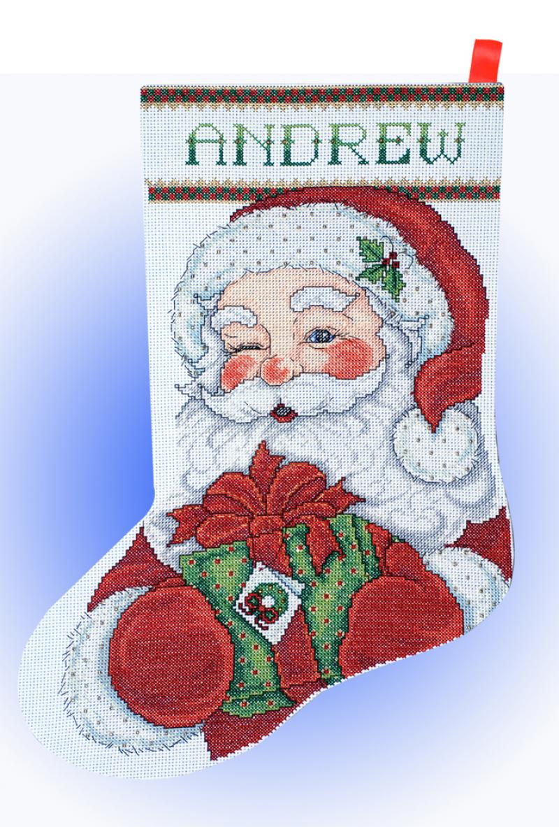 Набір для вишивання хрестиком "Winking Santa//Підморгуючий Санта" Design Works dw5959
Набір для вишивання хрестиком "Winking Santa//Підморгуючий Санта" Design Works dw5959