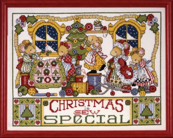 Набір для вишивання хрестиком "Christmas is Sew Special//Рукодільне Різдво " Design Works dw5444
Набір для вишивання хрестиком "Christmas is Sew Special//Рукодільне Різдво " Design Works dw5444
