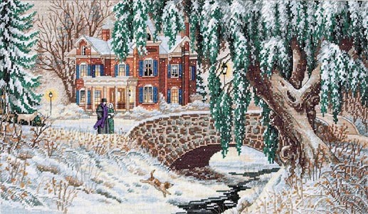 Набір для вишивання хрестиком "Зимові мережива//Winter Lace" DIMENSIONS 35111
Набір для вишивання хрестиком "Зимові мережива//Winter Lace" DIMENSIONS 35111