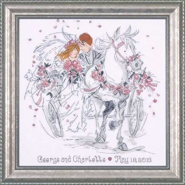 Набір для вишивання хрестиком "Wedding Carriage//Весільна карета" Design Works dw2715
Набір для вишивання хрестиком "Wedding Carriage//Весільна карета" Design Works dw2715