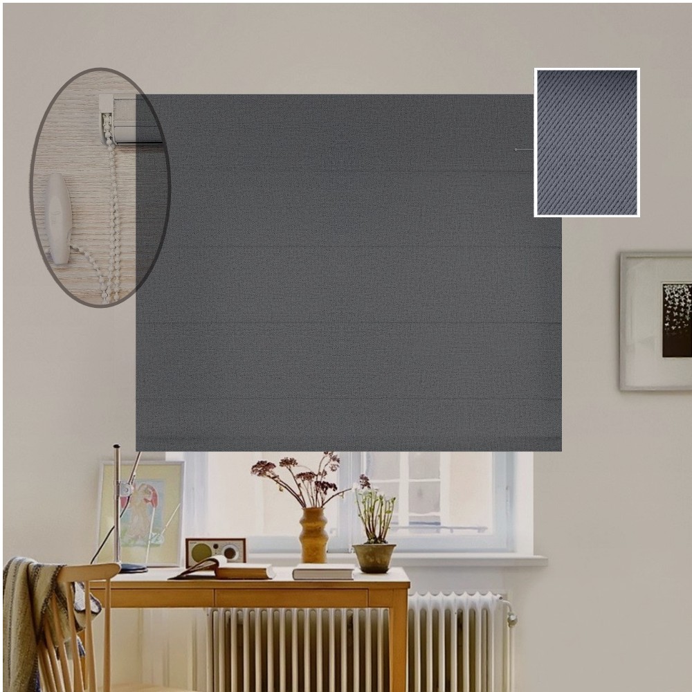 Римская штора система Lux Coullise InHt Блэкаут Perfect 12488 Графитовый 150х160 см
Римская штора система Lux Coullise InHt Блэкаут Perfect 12488 Графитовый 150х160 см