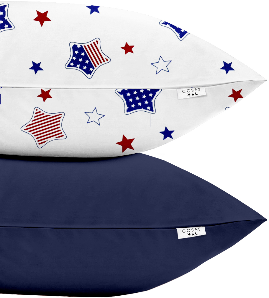 Набор наволочек Cosas StarAmerica DBlue 50х70 2 шт (SetPillow_StarAmerica_DBlue_50х70)
Набор наволочек Cosas StarAmerica DBlue 50х70 2 шт (SetPillow_StarAmerica_DBlue_50х70)