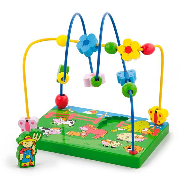 Лабиринт проволочный Viga Toys Ферма дерево, металл зеленый, разноцветный AFK 59664
Лабиринт проволочный Viga Toys Ферма дерево, металл зеленый, разноцветный AFK 59664