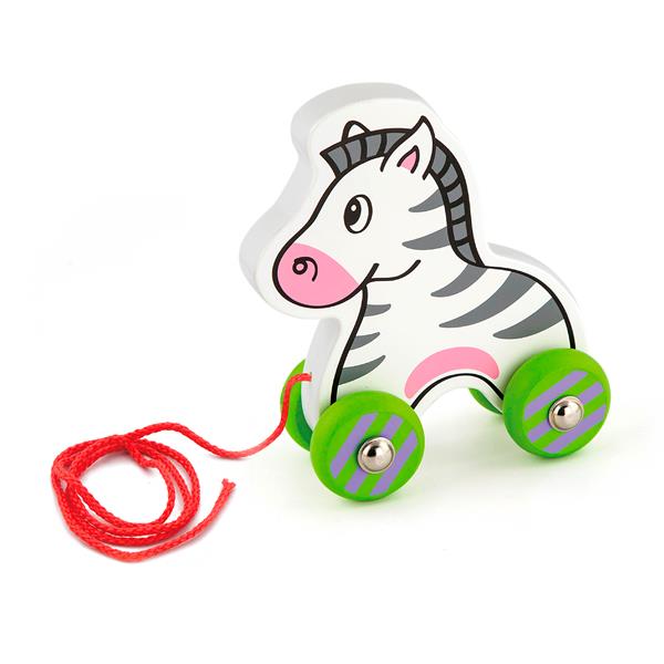 Игрушка-каталка на веревке Viga Toys Зебра дерево/металл зеленый, белый, разноцветный AFK 50093
Игрушка-каталка на веревке Viga Toys Зебра дерево/металл зеленый, белый, разноцветный AFK 50093