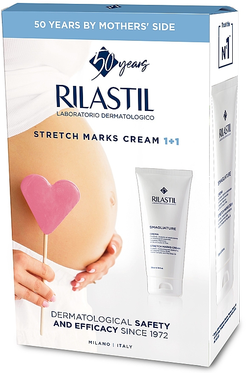 Набор Rilastil Stretch Marks Cream 1 1 b cr 2x200ml 1147375 120961