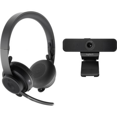 Веб-камера Logitech Personal Video Collaboration Kit (Zone Wireless + C925e) (991-000311)
Веб-камера Logitech Personal Video Collaboration Kit (Zone Wireless + C925e) (991-000311)