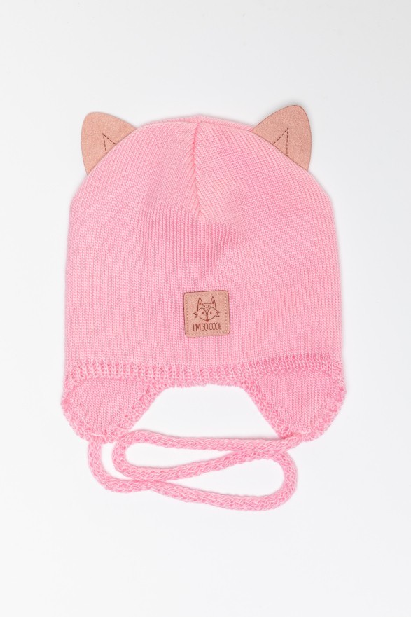 Дитяча зимова шапка Лисичка рожевий 44-48 см. Alex
Дитяча зимова шапка Лисичка рожевий 44-48 см. Alex