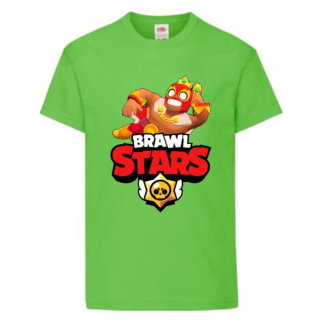 Футболка детская Бравл Старс Король Эль Примо (Brawl Stars El Primo King) светлозеленая (BS ElKg ligr-3) 116 см
Футболка детская Бравл Старс Король Эль Примо (Brawl Stars El Primo King) светлозеленая (BS ElKg ligr-3) 116 см