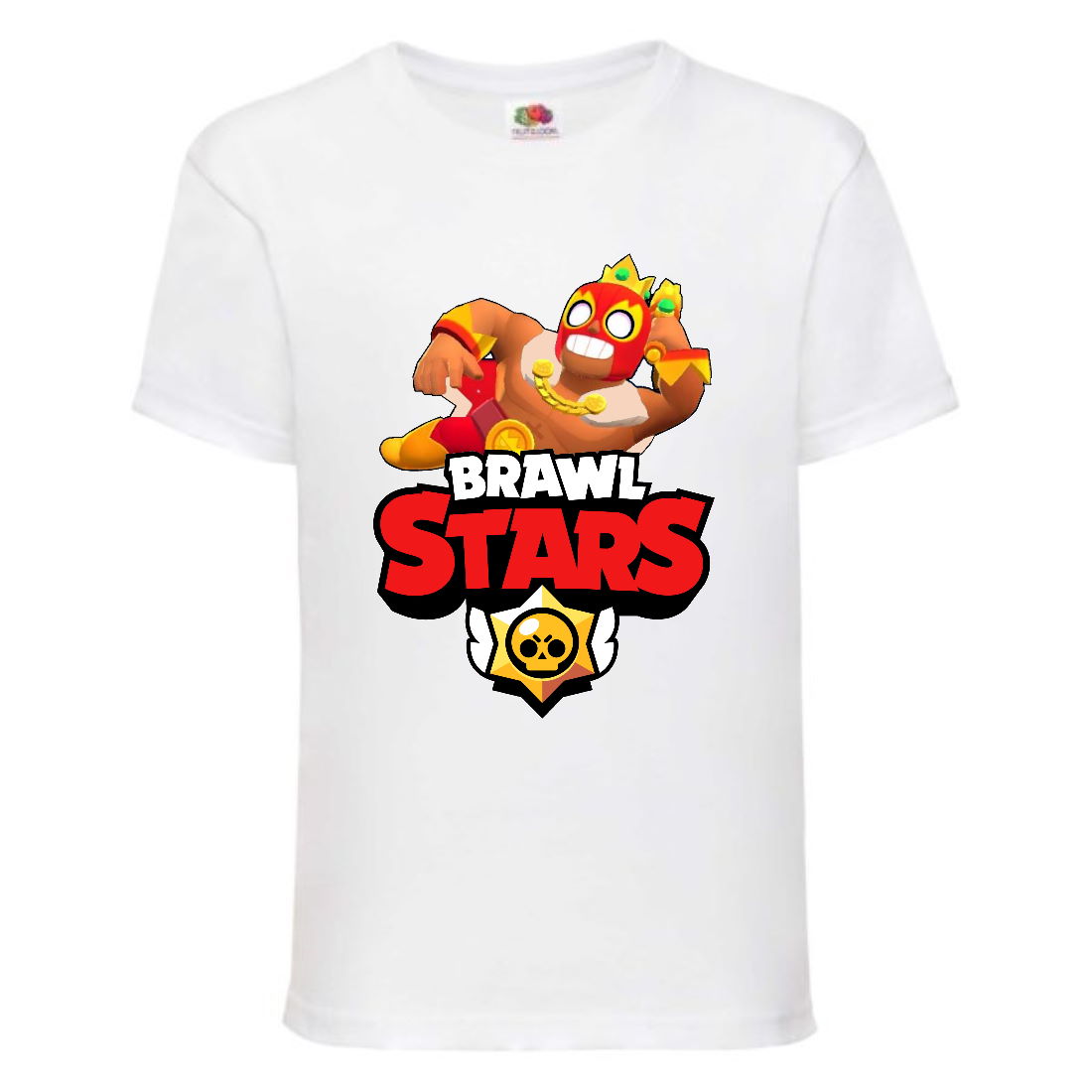 Футболка детская Бравл Старс Король Эль Примо (Brawl Stars El Primo King) белая (BS ElKg wh-3) 164 см
Футболка детская Бравл Старс Король Эль Примо (Brawl Stars El Primo King) белая (BS ElKg wh-3) 164 см
