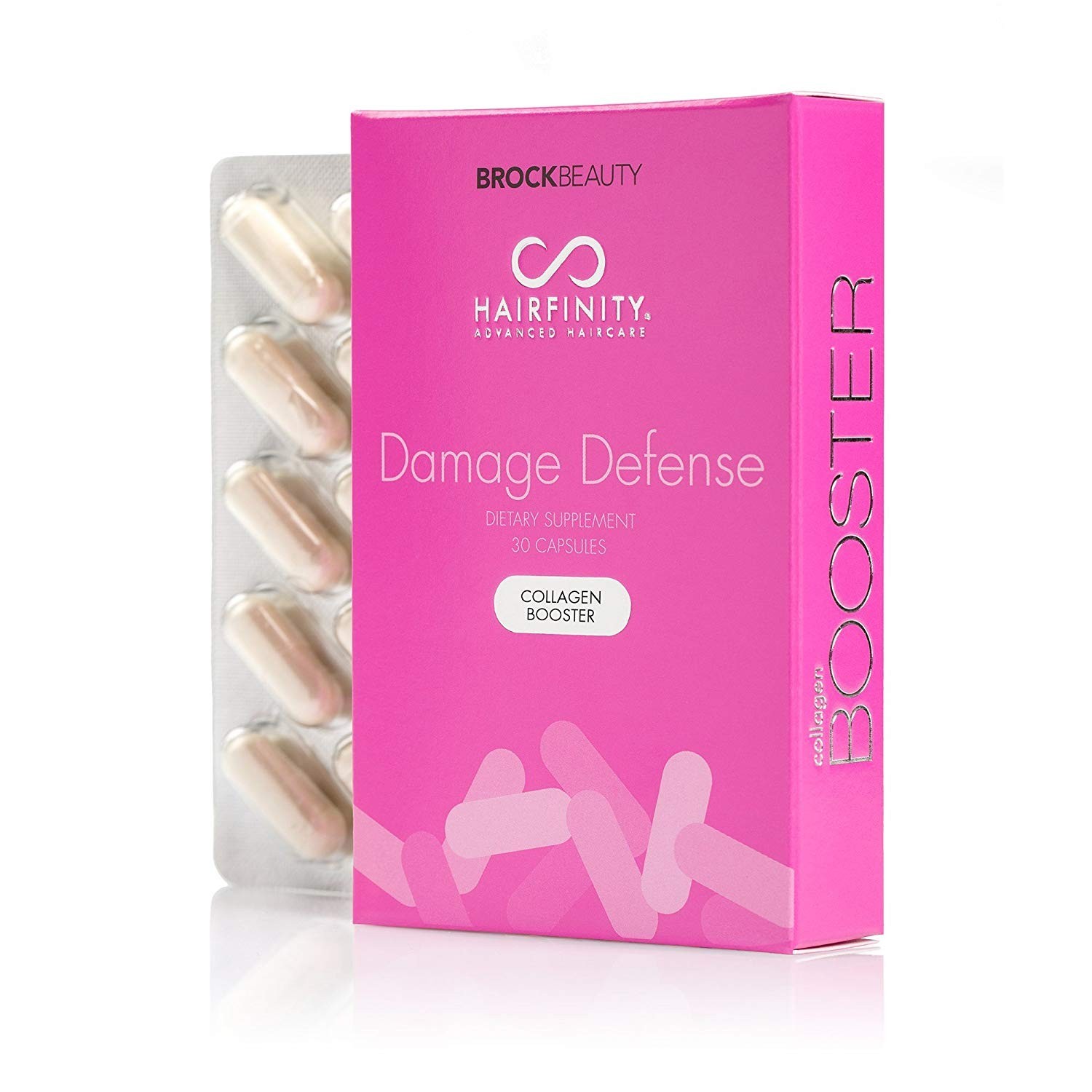Бустер с колагеном для пошкодженого волосся HAIRFINITY DAMAGE DEFENSE COLLAGEN BOOSTER (дієтична добавка) 30 капсул
Бустер с колагеном для пошкодженого волосся HAIRFINITY DAMAGE DEFENSE COLLAGEN BOOSTER (дієтична добавка) 30 капсул