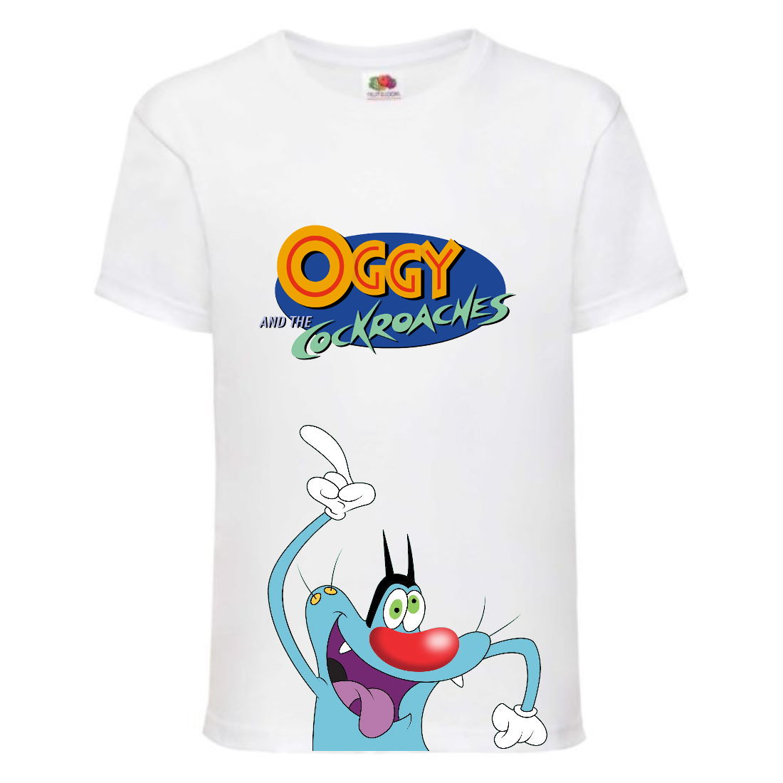 Футболка детская Огги и тараканы (Oggy and cockroaches) белая (top OG2 wh) 104 см
Футболка детская Огги и тараканы (Oggy and cockroaches) белая (top OG2 wh) 104 см