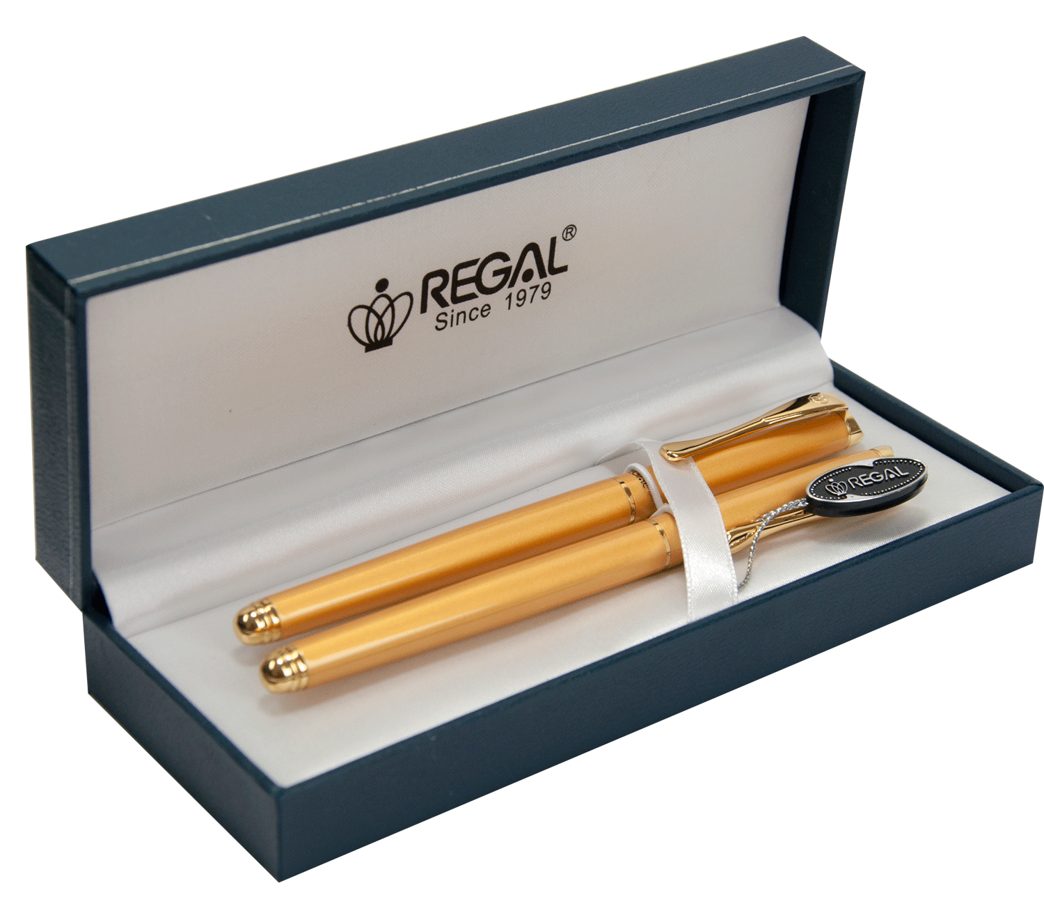 Комплект ручек Regal (перьевая+роллер) в подарочном футляре L золото (R12208.L.RF)
Комплект ручек Regal (перьевая+роллер) в подарочном футляре L золото (R12208.L.RF)