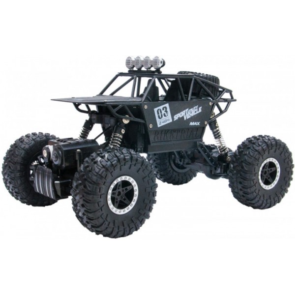 Автомобиль OFF-ROAD CRAWLER на р/у – MAX SPEED (матовый черный, метал. корпус, 1:18)
Автомобиль OFF-ROAD CRAWLER на р/у – MAX SPEED (матовый черный, метал. корпус, 1:18)