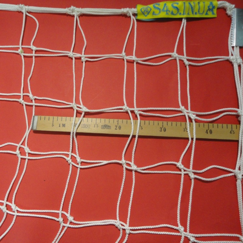 Сетка для футбола повышенной прочности S4S Капрон Антимороз 2550х7500х1050 мм белая (2 шт), код: 10238-S4S
Сетка для футбола повышенной прочности S4S Капрон Антимороз 2550х7500х1050 мм белая (2 шт), код: 10238-S4S